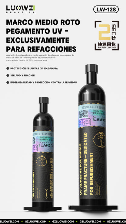 LUOWEI PEGAMENTO UV PARA MARCOS DE SECADO RAPIDO 10ML LW-128