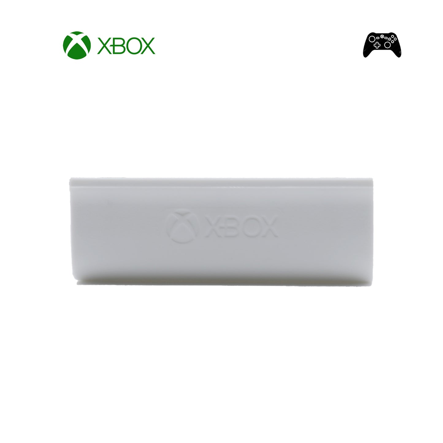 GAMING TAPA PARA TRASERA PARA CONTROL DE XBOX CON LOGO BLANCA