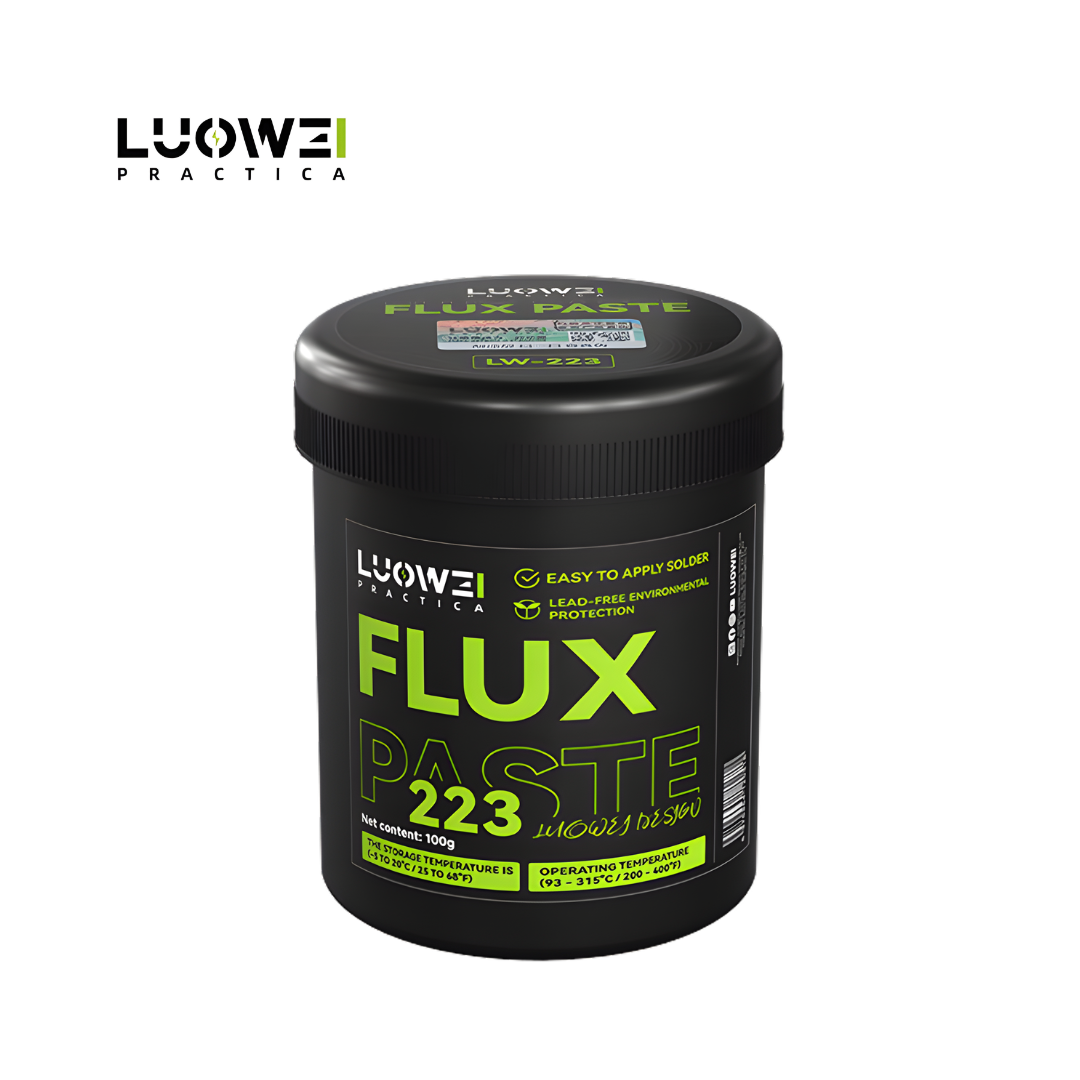 LUOWEI FLUX EN PASTA BLANCO 559 / NEGRO 223 100G