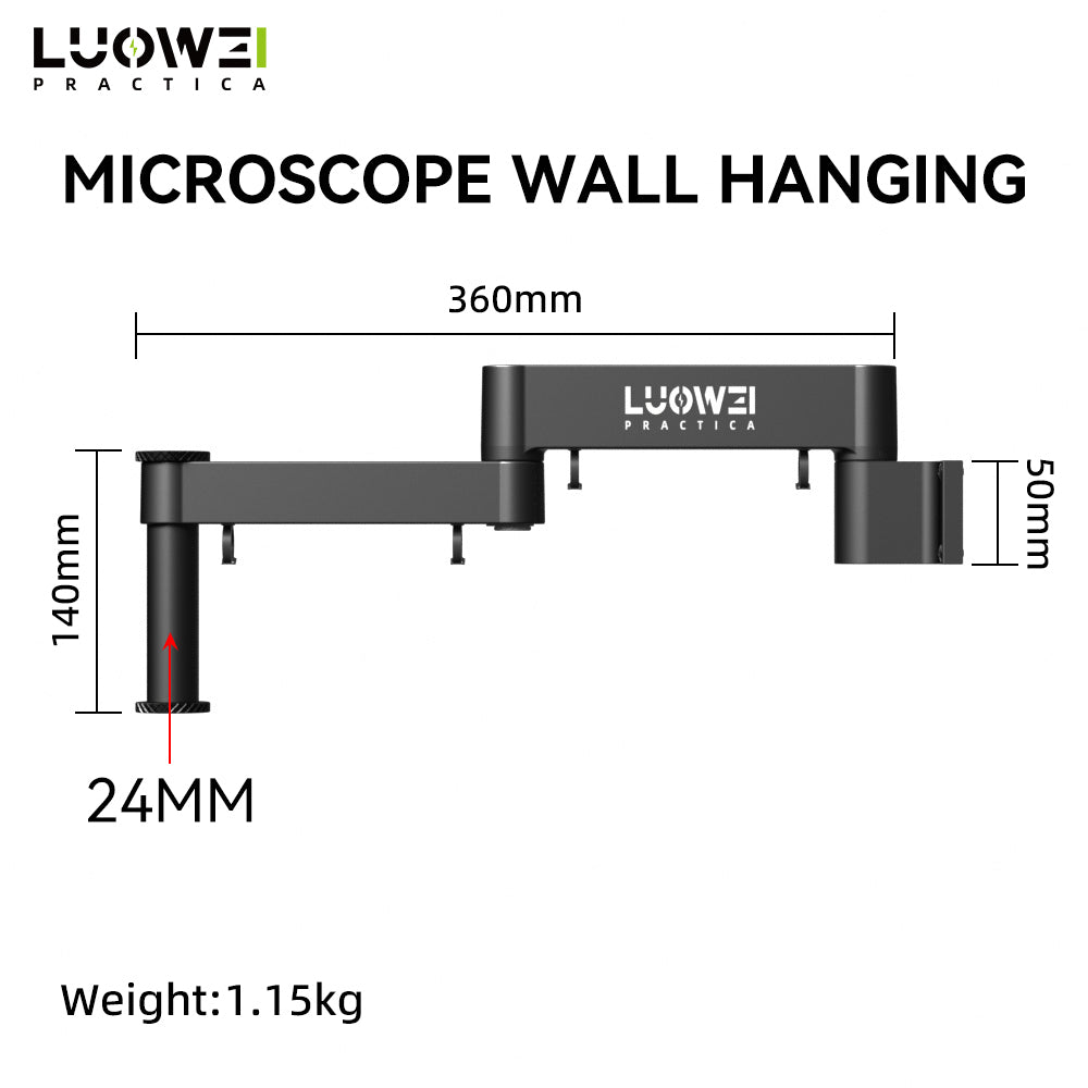 LUOWEI SOPORTE DE PARED PARA MICROSCOPIO LW-017A