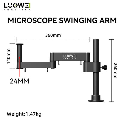 LUOWEI SOPORTE DE PARED PARA MICROSCOPIO LW-017A