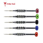 TRIBE TOOL JUEGO DE DESARMADORES CON ORIFICIOS S502 2D, 5 EN 1 +1.3 / Y0.6 / *0.8 / T5 / +2.5