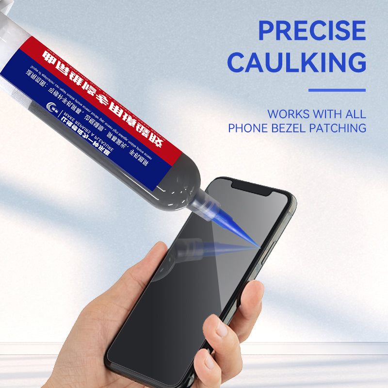 LUOWEI PEGAMENTO NEGRO PARA PANTALLAS CURVAS 30ML LW-018