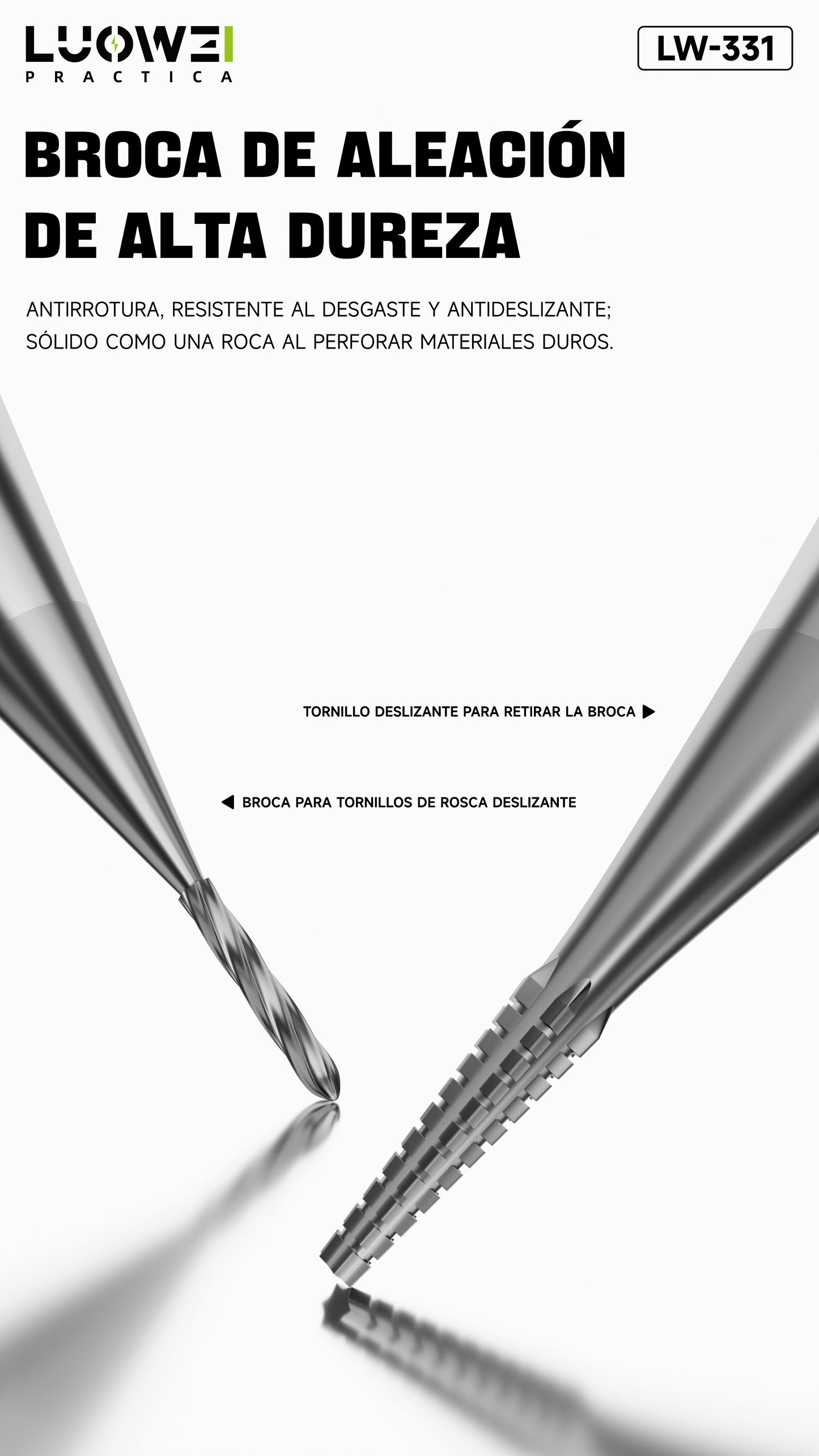 LUOWEI KIT PARA TORNILLOS BARRIDOS LW-331