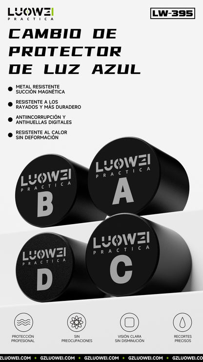 LUOWEI KIT DE PROTECTORES IMANTADOS PARA CAMARAS LW-395