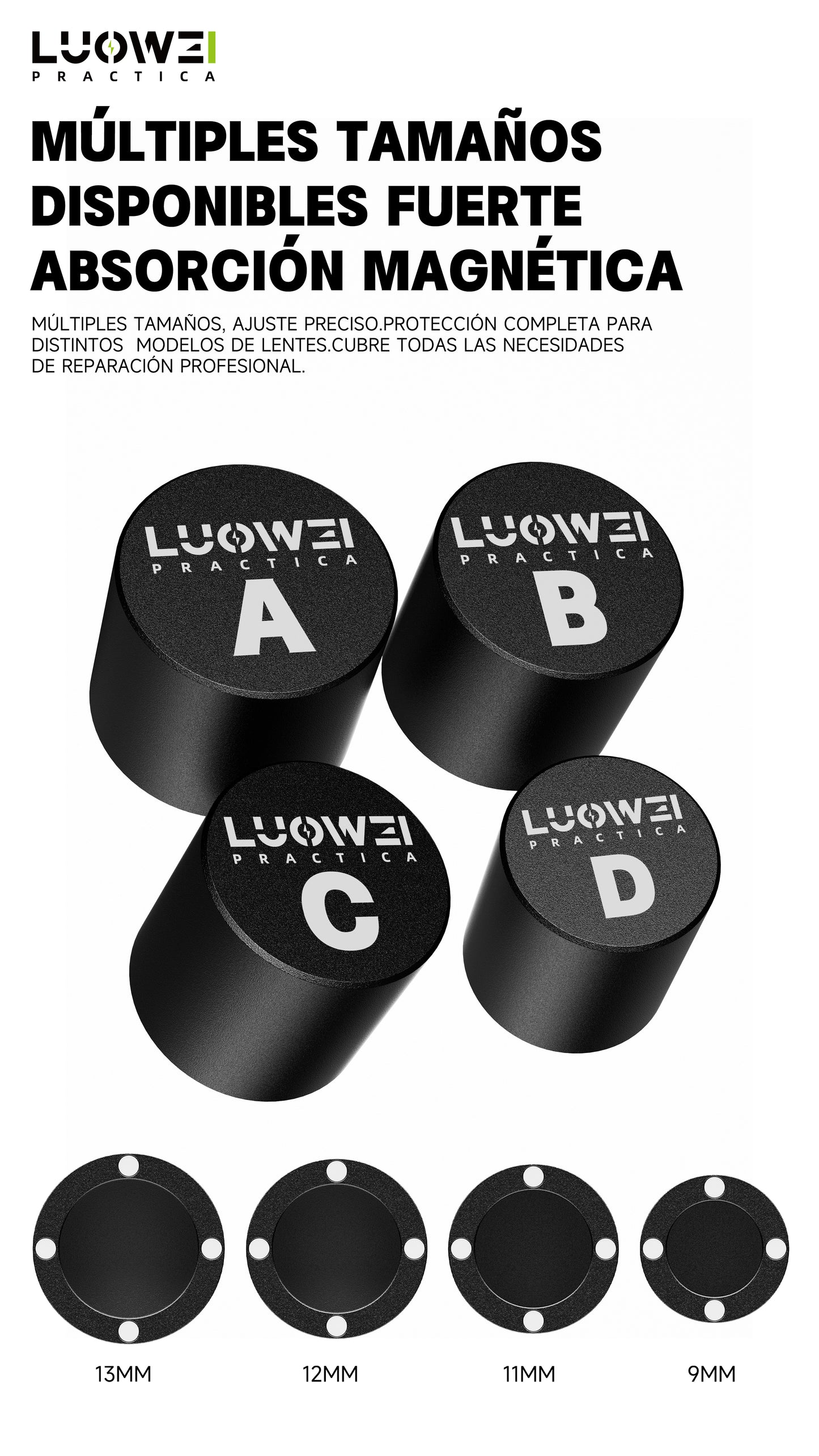 LUOWEI KIT DE PROTECTORES IMANTADOS PARA CAMARAS LW-395