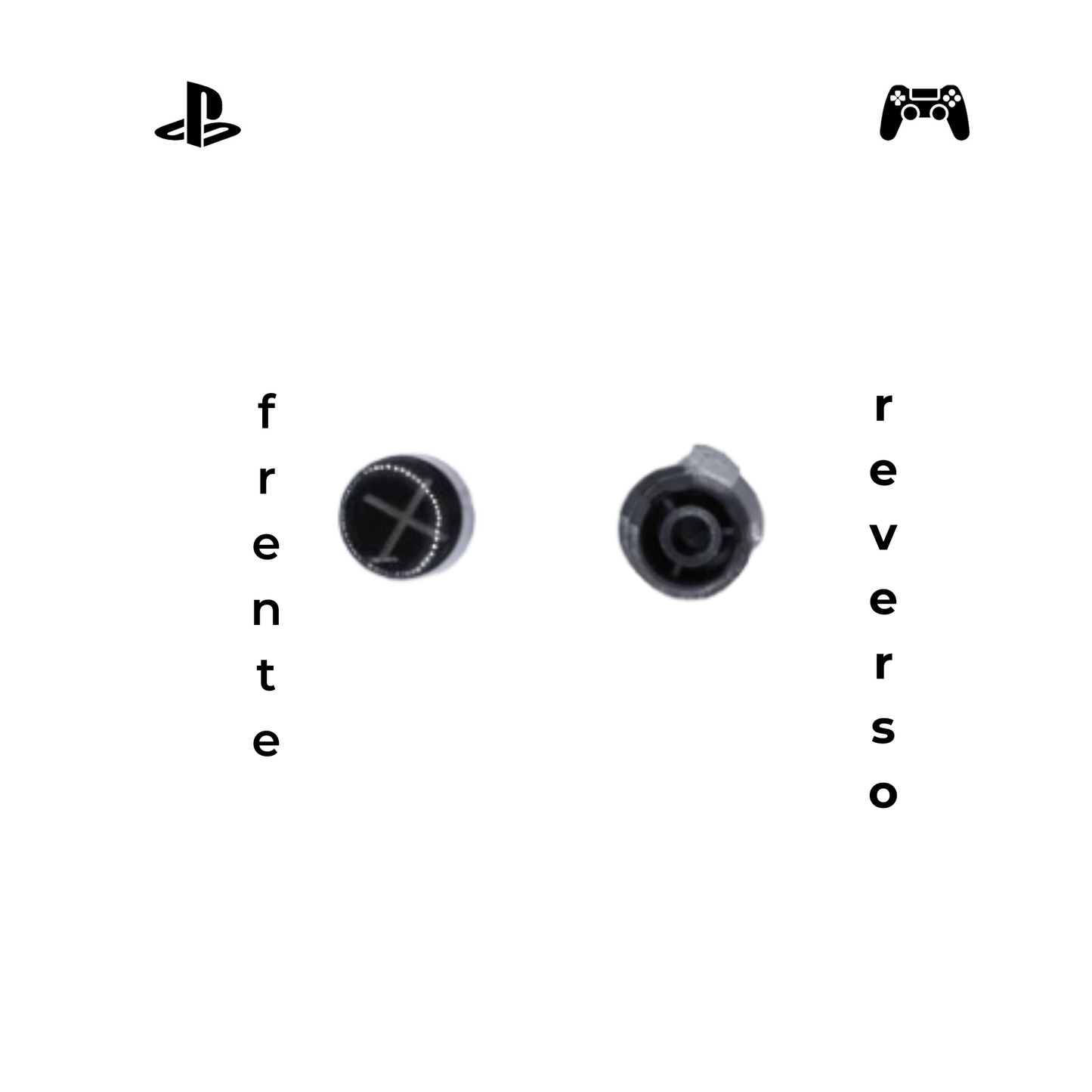 GAMING BOTONES PARA CONTROL DE PS5 NEGRO