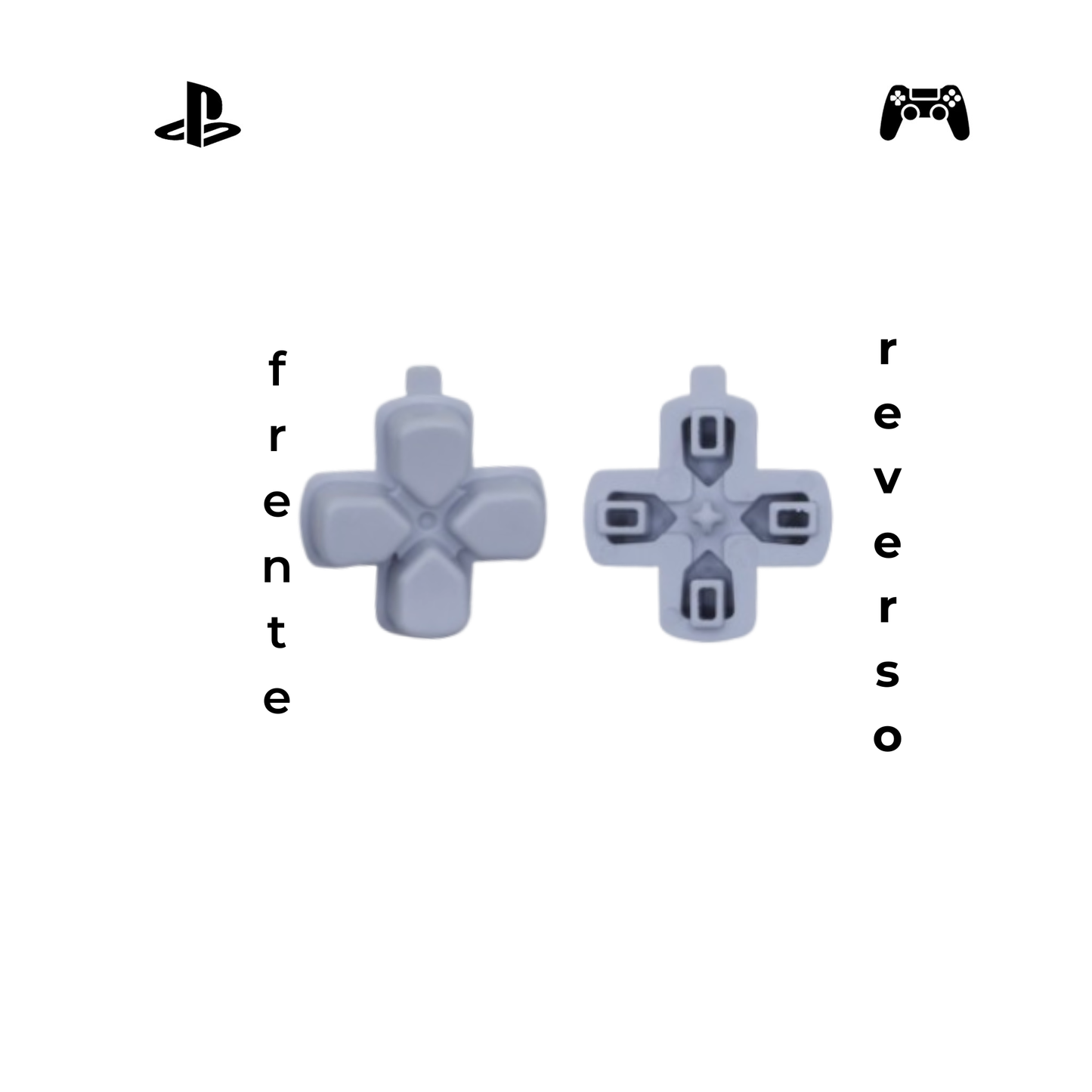 GAMING BOTONES PARA CONTROL DE PS5 NEGRO