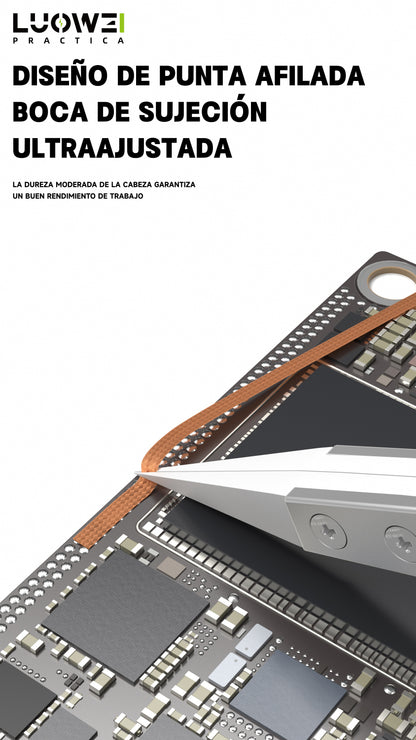 LUOWEI PINZA DE CERAMICA RECTA IS-50