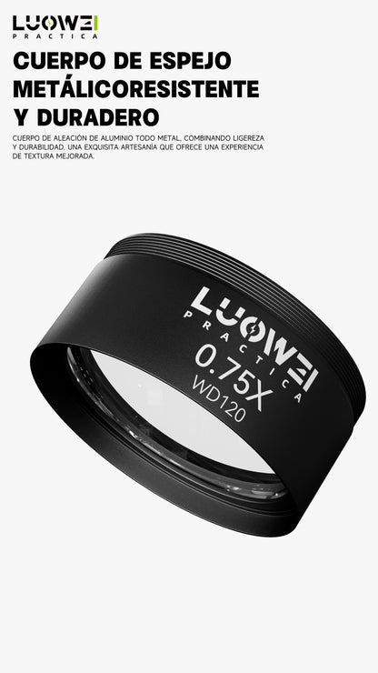 LUOWEI LENTE BARLOW WD120 0.55X - 0.75X
