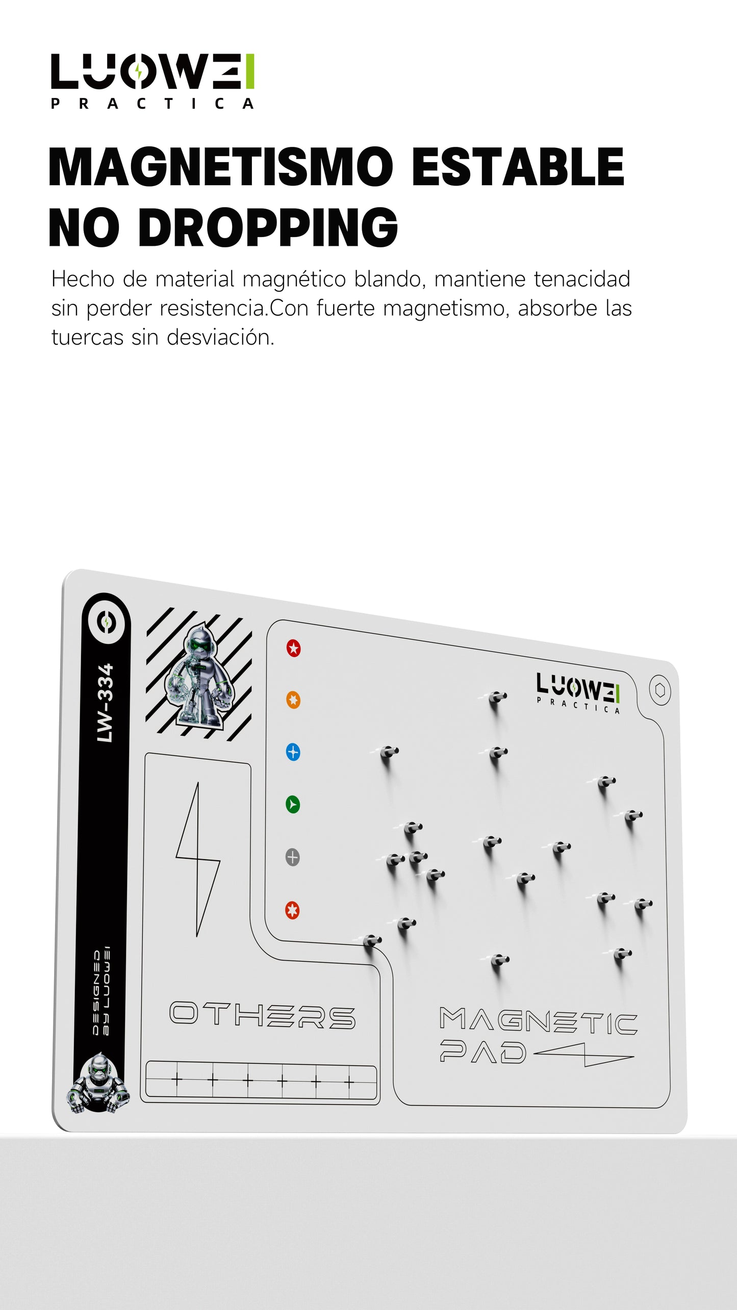 LUOWEI TAPETE IMANTADO LW-334 155mm X 97mm