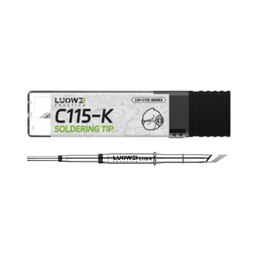 LUOWEI PUNTA PARA CAUTIN C115 BISELADA LW-C115-K