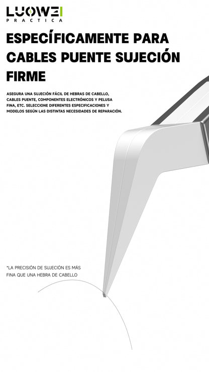 LUOWEI PINZA DE CERAMICA CURVA IS-60