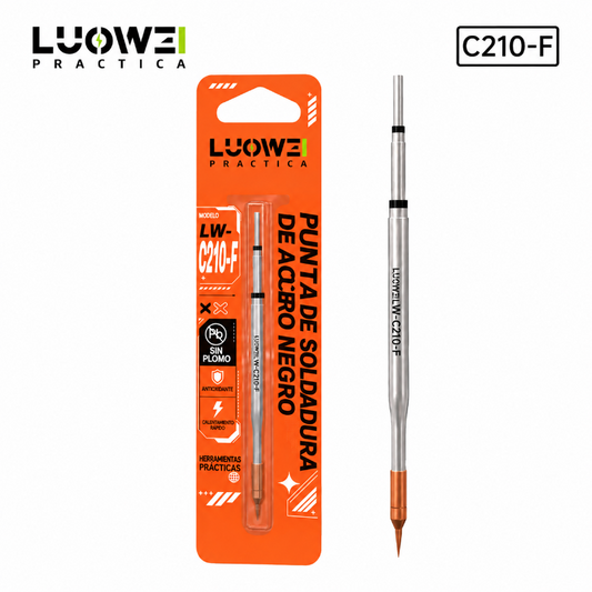LUOWEI PUNTA PARA CAUTIN DE COBRE ULTRA FINA LW-C210-F
