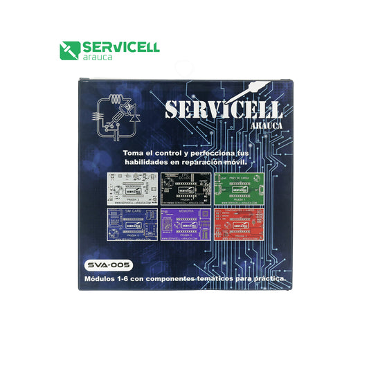 SERVICELL MODULOS 1 - 6 PARA ALUMNOS SVA-005