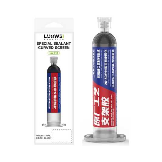 LUOWEI PEGAMENTO NEGRO PARA TAPA 30ML LW-Y01