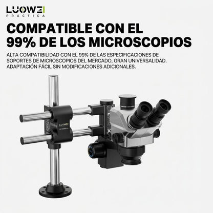 SOPORTE DE DOBLE BRAZO PARA MICROSCOPIO LW-GK04