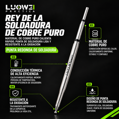 LUOWEI PUNTA PARA CAUTIN EN ESFERA C210-T (FPC)