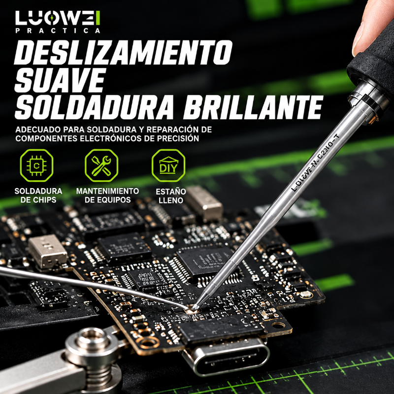 LUOWEI PUNTA PARA CAUTIN EN ESFERA C210-T (FPC)