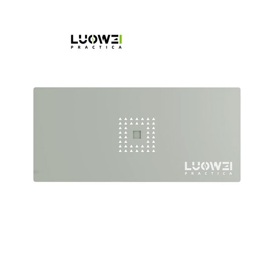 LUOWEI TAPETE DE TRABAJO 450MM x 206MM RESISTENTE A ALTAS TEMPERATURAS GRIS