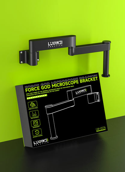 LUOWEI SOPORTE DE ESCRITORIO PARA MICROSCOPIO LW-017