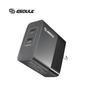 ESOULK CARGADOR DE PARED 45W CON 2 SALIDAS TIPO C SIN CABLE