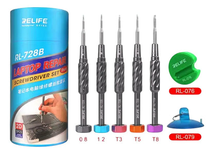 RELIFE JUEGO DE DESARMADORES RL-728B