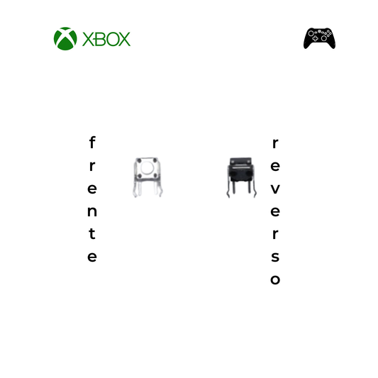GAMING BOTONES RB Y LB PARA CONTROL DE X-BOX ONE Y SERIES NEGRO