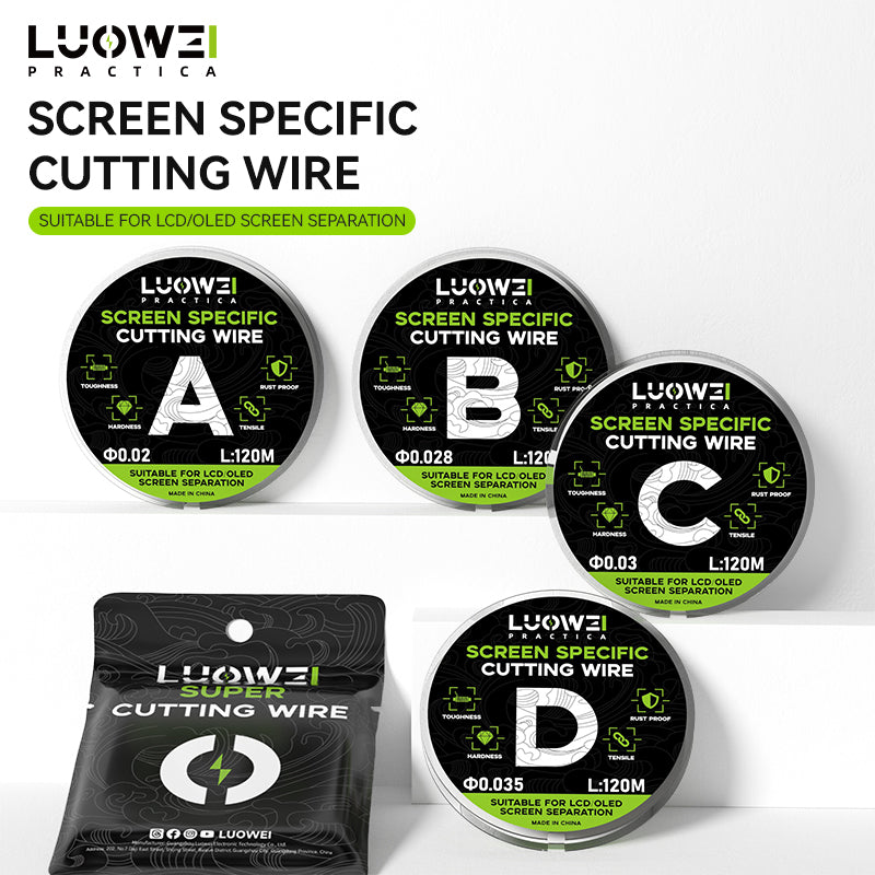 LUOWEI ALAMBRE SEPARADOR DE PANTALLAS 120MTS