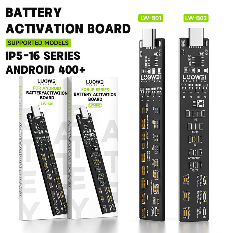 LUOWEI ACTIVADOR DE BATERIAS PARA IPHONE LW-B02