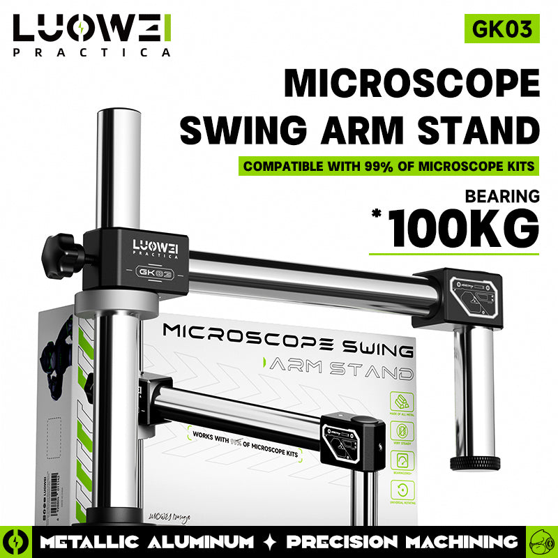LUOWEI SOPORTE DE ESCRITORIO PARA MICROSCOPIO LW-GK03