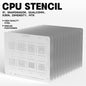 LUOWEI JUEGO STENCIL PARA CPU (13pzas) - MTK - iPhone A9-A18 Pro - HiU - SD