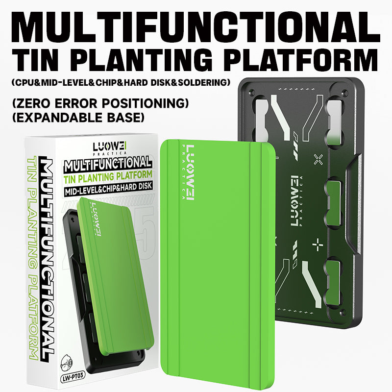 LUOWEI PLATAFORMA DE TRABAJO IMANTADA CON TAPETE PARA ALTAS TEMPERATURAS LW-PT03