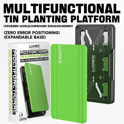 LUOWEI PLATAFORMA DE TRABAJO IMANTADA CON TAPETE PARA ALTAS TEMPERATURAS LW-PT03