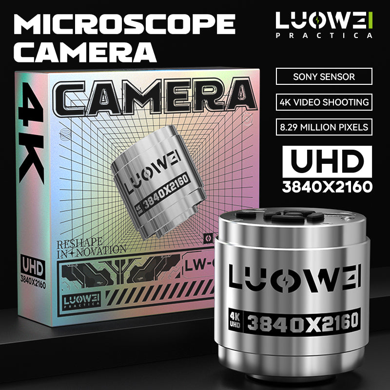 LUOWEI CAMARA PARA MICROSCOPIO 4K LW-GK40