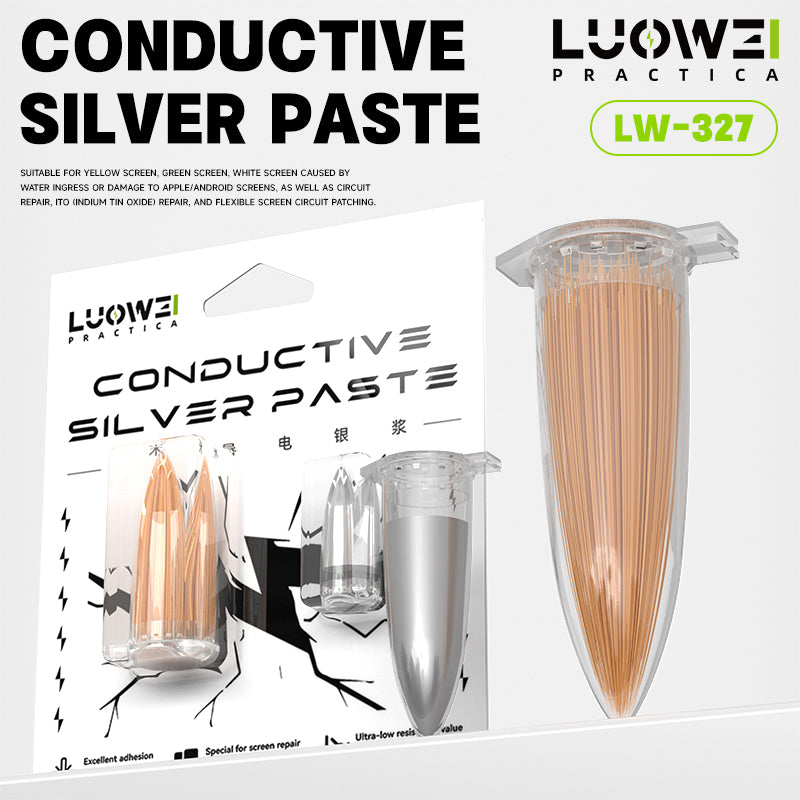 LUOWEI PASTA DE PLATA NANO CONDUCTIVA LW-327