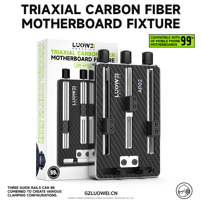 LUOWEI BASE PARA SOLDAR DE FIBRA DE CARBONO LW-AP02