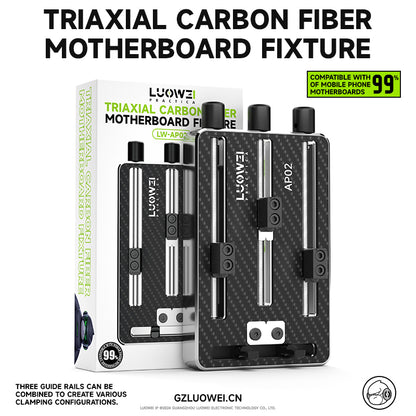 LUOWEI BASE PARA SOLDAR DE FIBRA DE CARBONO LW-AP02