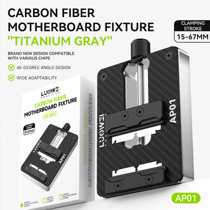 LUOWEI BASE PARA SOLDAR DE FIBRA DE CARBONO LW-AP01