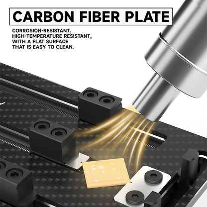 LUOWEI BASE PARA SOLDAR DE FIBRA DE CARBONO LW-AP02