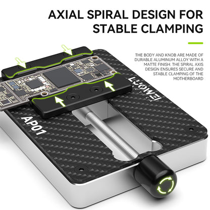 LUOWEI BASE PARA SOLDAR DE FIBRA DE CARBONO LW-AP01