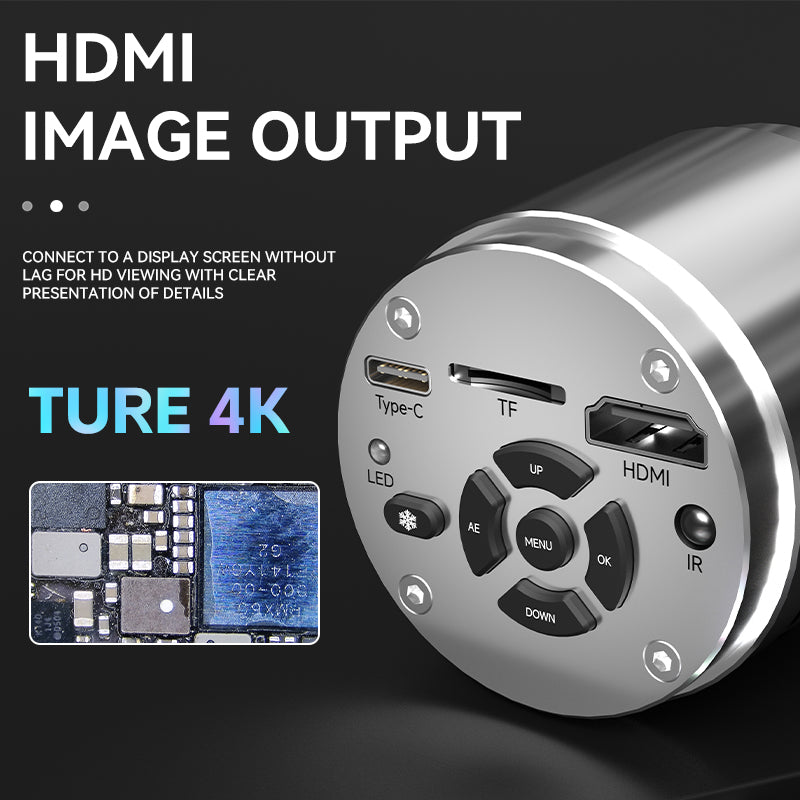 LUOWEI CAMARA PARA MICROSCOPIO 4K LW-GK40