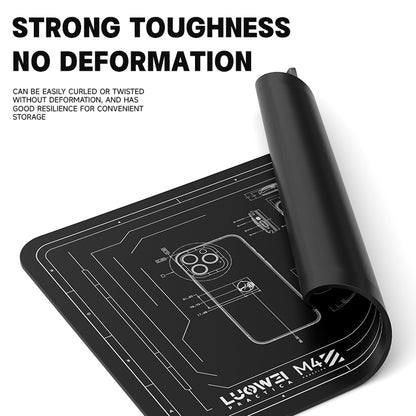 LUOWEI TAPETE DE TRABAJO RESISTENTE A ALTAS TEMPERATURAS LW-M4