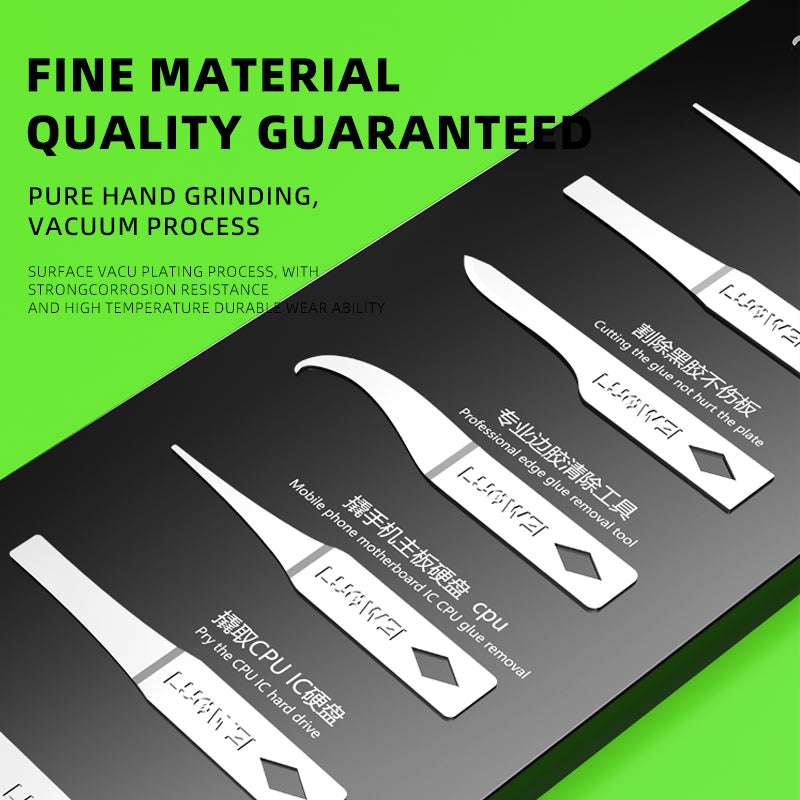 LUOWEI JUEGO DE CUCHILLAS PARA LIMPIEZA LW-K1