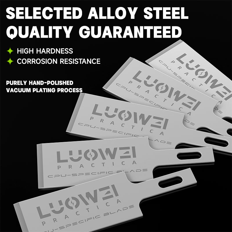 LUOWEI RASPADOR ESPECIALIZADO PARA CPU CABEZAL 12mm LW-326