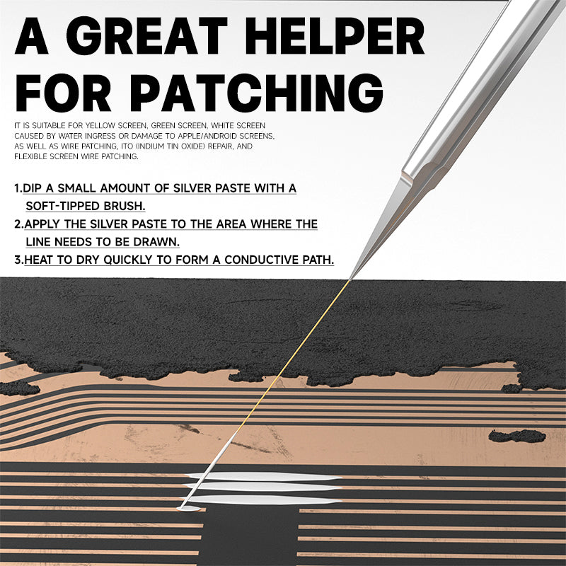 LUOWEI PASTA DE PLATA NANO CONDUCTIVA LW-327