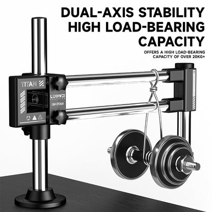 LUOWEI SOPORTE DE DOBLE BRAZO PARA MICROSCOPIO LW-GK02