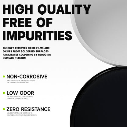 LUOWEI FLUX EN PASTA BLANCO / NEGRO 100G