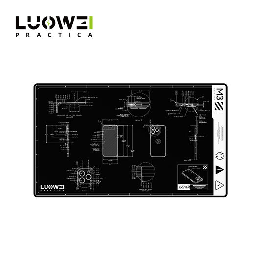 LUOWEI TAPETE DE TRABAJO RESISTENTE A ALTAS TEMPERATURAS LW-M3