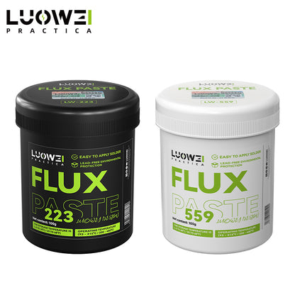 LUOWEI FLUX EN PASTA BLANCO / NEGRO 100G